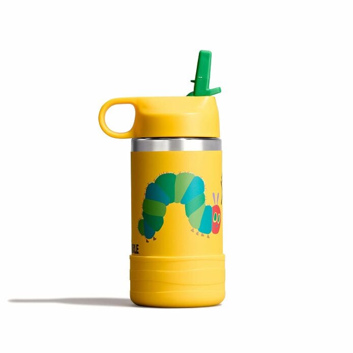 kids-12-oz-bottle-world-of-eric-carletm-j3 le26-w12-1000-kids-12-oz-wide-straw-cap-and-boot-yellow-caterpillar-straight-sideview_1.jpg