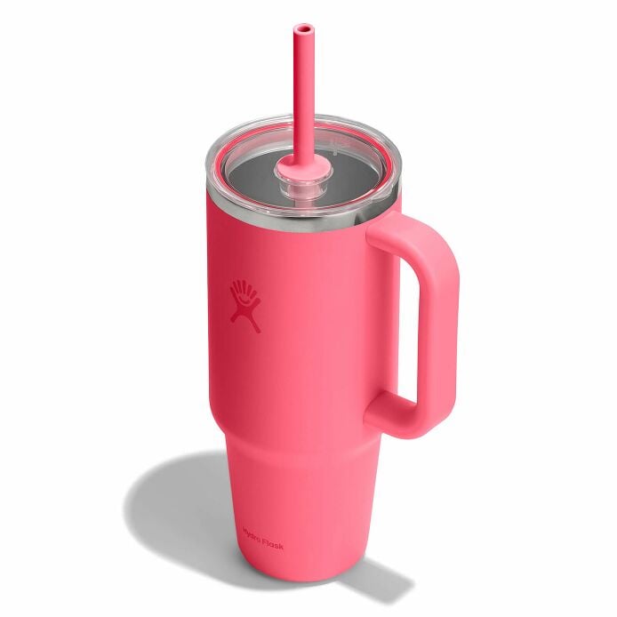40-oz-travel-tumbler-m0 tt40pscc668-40-oz-travel-tumbler-clear-lid-popstar-pink-angledhigh.jpg