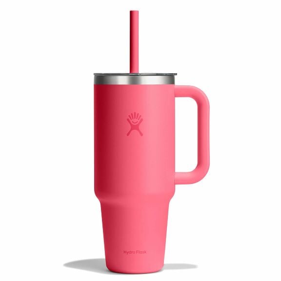40-oz-travel-tumbler-m0 tt40pscc668-40-oz-travel-tumbler-clear-lid-popstar-pink-straight.jpg